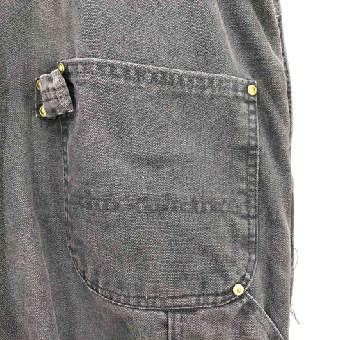 カーハート Carhartt USA製 ダック地 ダブルニーオーバーオール メンズ 40×34