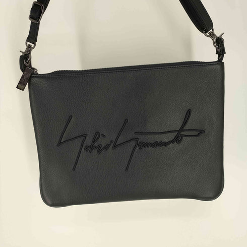 ディスコードヨウジヤマモト discord Yohji Yamamoto Signature sacoche メンズ FREE