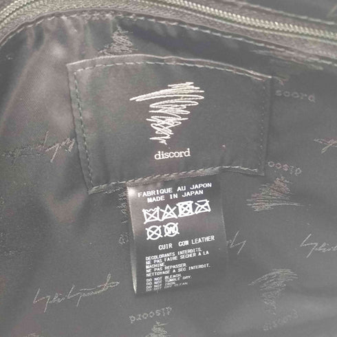 ディスコードヨウジヤマモト discord Yohji Yamamoto Signature sacoche メンズ FREE