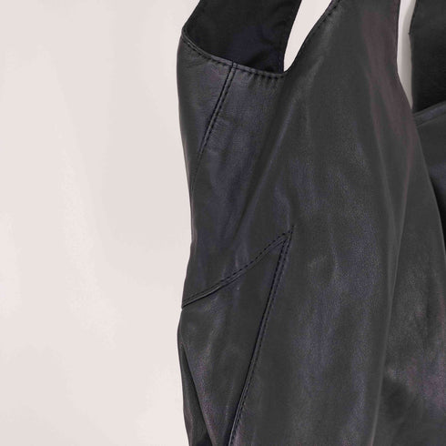 ディスコードヨウジヤマモト discord Yohji Yamamoto INFINITE Leather インフィニット レザートートバッグ メンズ