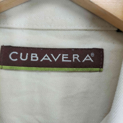 キューバベラ CUBAVERA 00s レーヨン混 フロントデザインS/S シャツ メンズ JPN:M