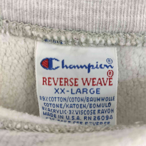 チャンピオン Champion USA製 刺繍タグ REVERSE WEAVE FILLIES HOCKEY メンズ import:XXL