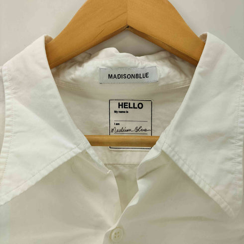 マディソンブルー MADISONBLUE LAW COLLAR マダム長袖シャツ レディース import:XS