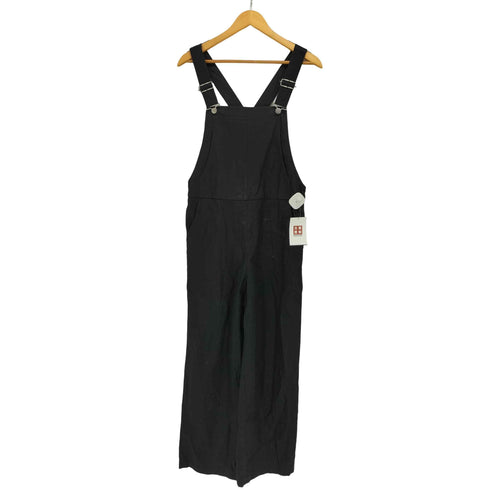 ヒューマンウーマン HUMAN WOMAN 21SS コットン 無地 オーバーオール レディース M