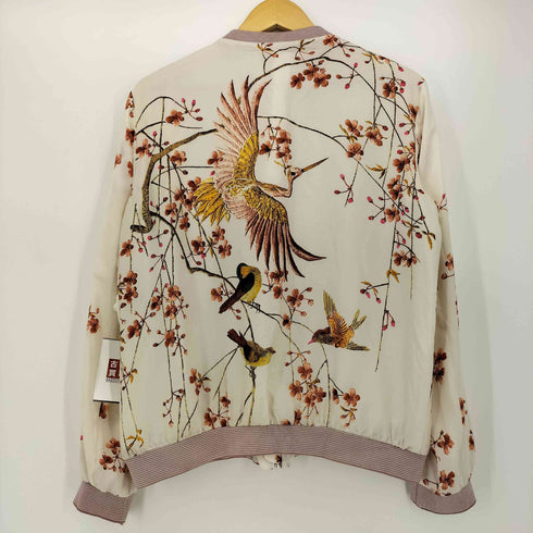 ザラ ZARA TRF OUTERWEAR floral bomber jacket レディース JPN:L