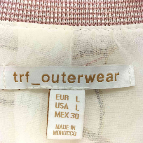ザラ ZARA TRF OUTERWEAR floral bomber jacket レディース JPN:L
