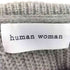 ヒューマンウーマン HUMAN WOMAN 21AW L/S プルオーバー ニット レディース JPN:M