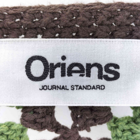 ジャーナルスタンダード JOURNAL STANDARD 21AW Oriens クロシェニットカーディガン メンズ