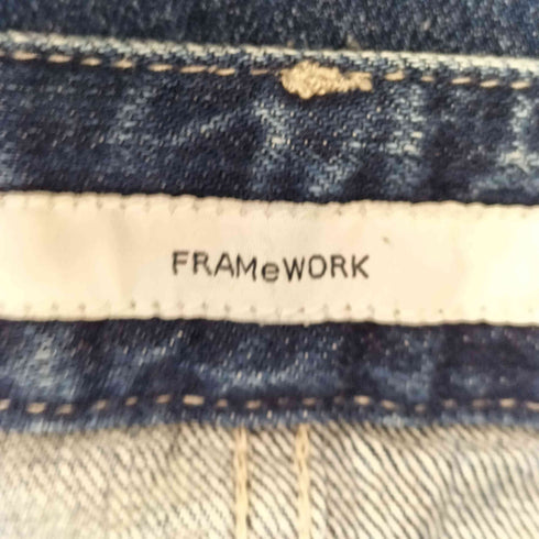 フレームワーク FRAMeWORK CONEデニム サイドボタンスカート レディース JPN:36