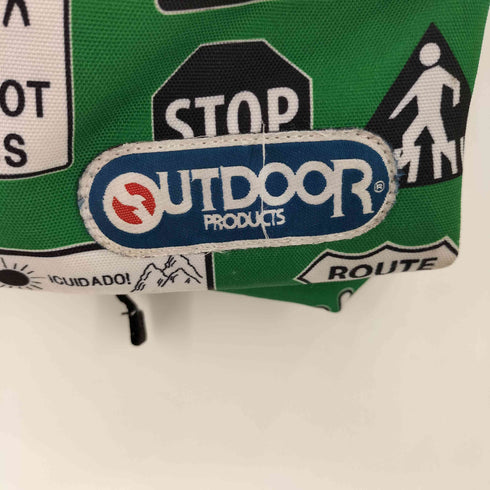 アウトドアプロダクツ OUTDOOR PRODUCTS 総柄 バックパック メンズ