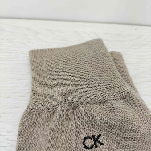 シーケーカルバンクライン ck Calvin Klein ロゴ刺繍ハイソックス メンズ ONE SIZE 40-46