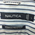 ノーティカ NAUTICA 80-90s ストライプ柄 WRINKLE RESISTANT ロングスリーブシャツ メンズ import:L