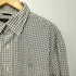 ノーティカ NAUTICA 80-90s チェック柄 TWO-PLY COTTON ボタンダウン ロングスリーブシャツ メンズ import:L