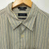ノーティカ NAUTICA 80-90s ストライプ柄 TWO-PLY COTTON ロングスリーブシャツ メンズ import:XL