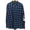 ノーティカ NAUTICA 80-90s チェック柄 ボタンダウン ロングスリーブシャツ メンズ import:XXL