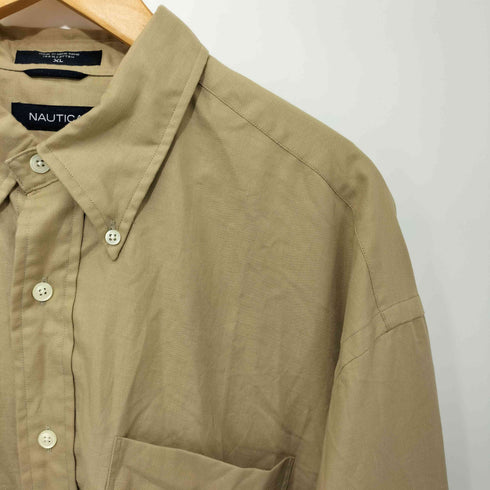 ノーティカ NAUTICA 80-90s ボタンダウン ロングスリーブシャツ メンズ import:XL