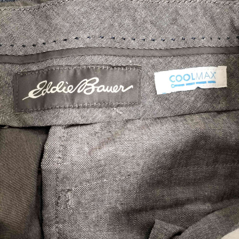 エディーバウアー Eddie Bauer COOLMAX センタープレス テーパードスラックス メンズ 38×30