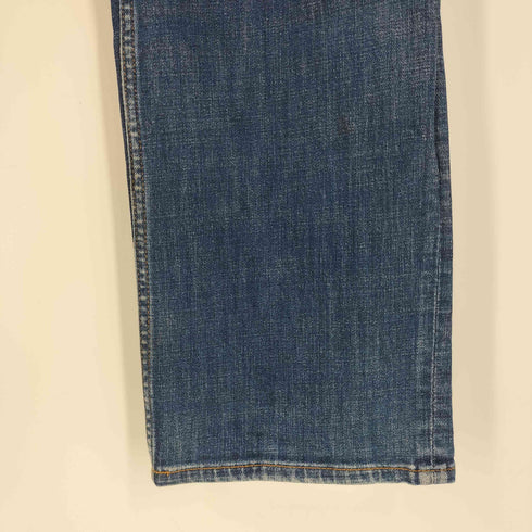 エディーバウアー Eddie Bauer ジップフライ テーパードデニムパンツ メンズ 36×30