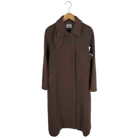スティーブンアラン Steven Alan 22AW BEAVER TENT COAT カシミヤ混 比翼ボタン ステンカラーコート レディース JPN:M
