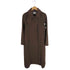 スティーブンアラン Steven Alan 22AW BEAVER TENT COAT カシミヤ混 比翼ボタン ステンカラーコート レディース JPN:M