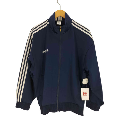 アディダス adidas 80-90s デサント製 ロゴ刺繍トラックジャケット メンズ