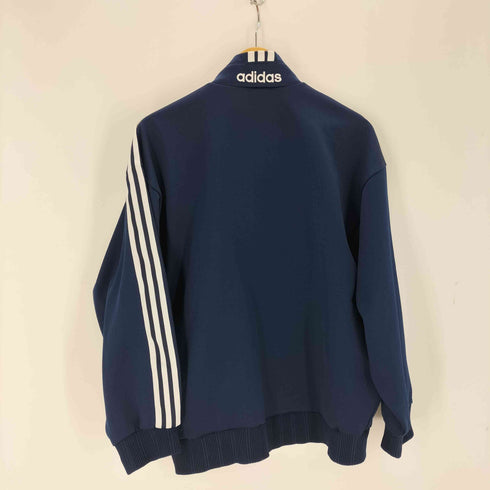 アディダス adidas 80-90s デサント製 ロゴ刺繍トラックジャケット メンズ