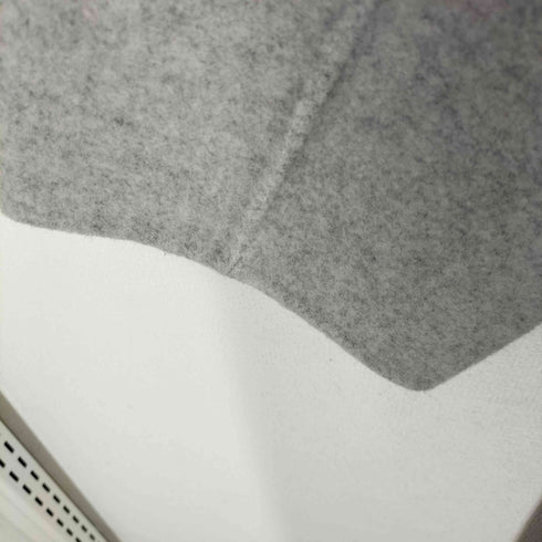 ATELIER SIX BELLANDI社ウール使用 ボタンレス ノーカラーコート ガウンコート レディース