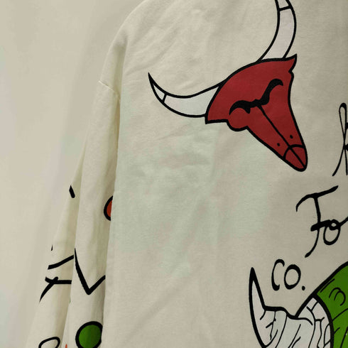 L/S キャラクターグラフィックリメイクシャツ メンズ