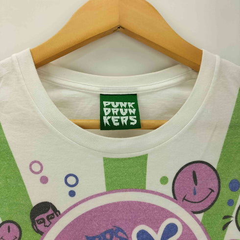 パンクドランカーズ PUNK DRUNKERS S/S フロントデザインTシャツ メンズ JPN:XS