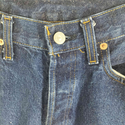 リーバイス Levis USA製 93年製 555刻印 bigE 501 バレンシア工場 110周年記念 裾カットオフ メンズ 30
