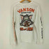 バンソン VANSON L/S キャラクターワッペンTシャツ メンズ JPN:L