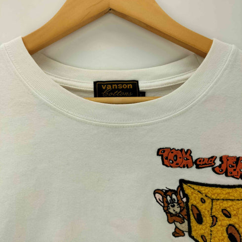 バンソン VANSON L/S キャラクターワッペンTシャツ メンズ JPN:L