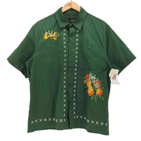 ハフ HUF 24ss MIDNIGHT ORGANIC POMONA WORK SHIRT メンズ import:S