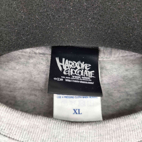 ハードコアチョコレート HARDCORE CHOCOLATE 両面プリント L/S Tシャツ メンズ import:XL
