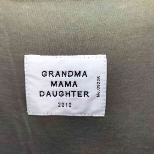 グランドママドーター GRANDMA MAMA DAUGHTER ギャザー切替 ノースリーブワンピース レディース JPN:2