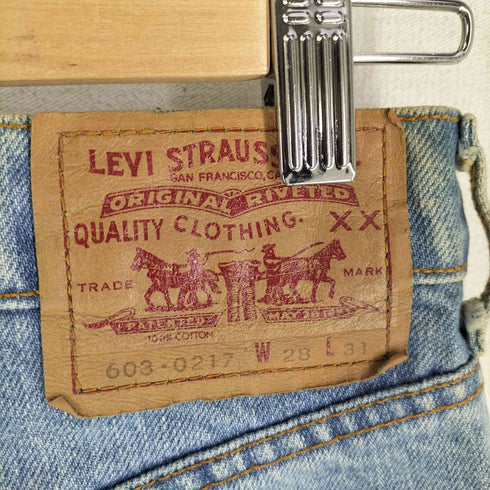 リーバイス Levis 359刻印 フィリピン製 603-0217 ジップフライデニムパンツ メンズ 28