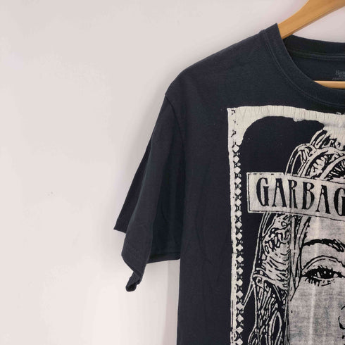ヘインズ Hanes アルバムジャケットプリントクルーネックTシャツ メンズ import:L