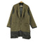リビルドバイニードルズ rebuild by needles Covered COAT リメイクツイードチェスターコート 再構築 メンズ import:L