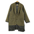 リビルドバイニードルズ rebuild by needles Covered COAT リメイクツイードチェスターコート 再構築 メンズ import:L