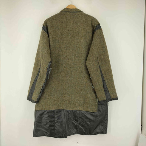 リビルドバイニードルズ rebuild by needles Covered COAT リメイクツイードチェスターコート 再構築 メンズ import:L