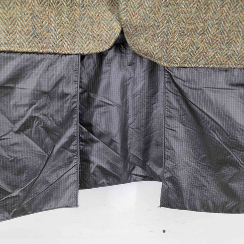 リビルドバイニードルズ rebuild by needles Covered COAT リメイクツイードチェスターコート 再構築 メンズ import:L