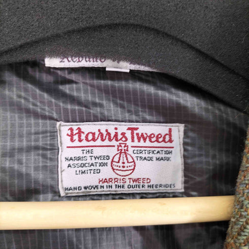 リビルドバイニードルズ rebuild by needles Covered COAT リメイクツイードチェスターコート 再構築 メンズ import:L