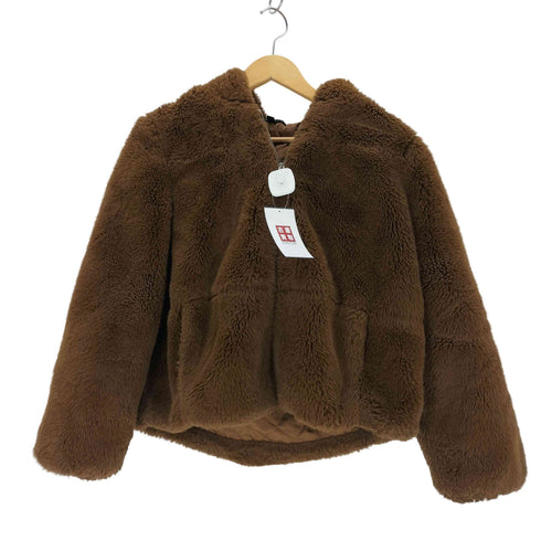 ザラ ZARA フェイクファージャケット レディース import:S