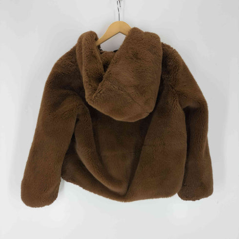 ザラ ZARA フェイクファージャケット レディース import:S