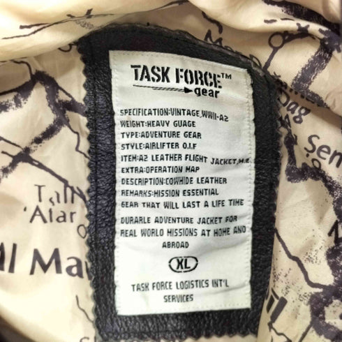 TASK FORCE A2TYPE レザージャケット メンズ import:XL