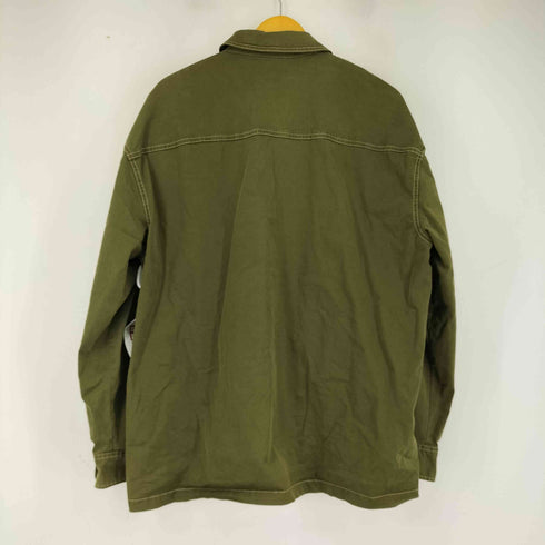 ザラ ZARA フロントポケットシャツジャケット メンズ import:XL