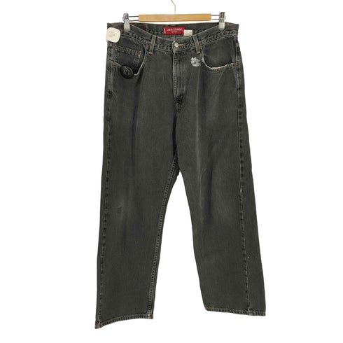 リーバイス Levis メキシコ製 ボタン裏125刻印 569 先染め ブラックデニム メンズ 34inch