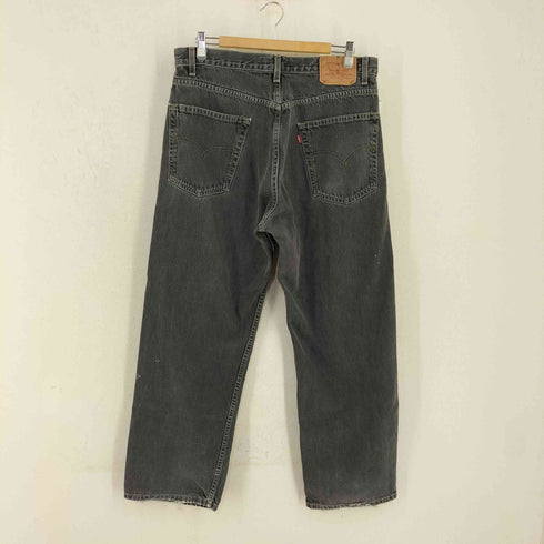 リーバイス Levis メキシコ製 ボタン裏125刻印 569 先染め ブラックデニム メンズ 34inch