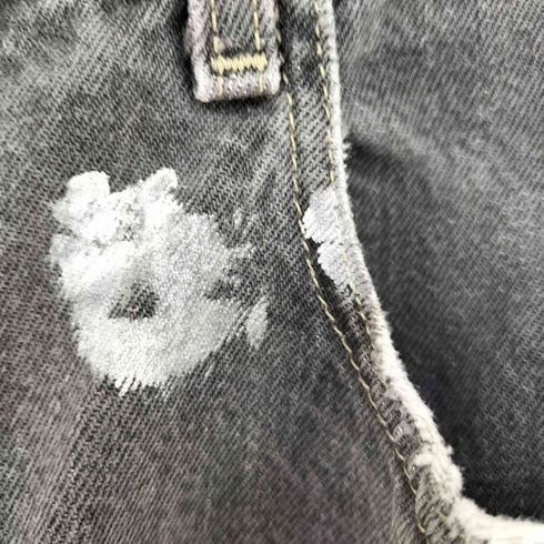 リーバイス Levis メキシコ製 ボタン裏125刻印 569 先染め ブラックデニム メンズ 34inch