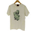 TAPPEI アーティスト 天使プリント クルーネックTシャツ メンズ